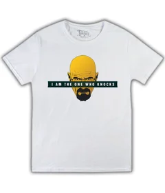 Прикольные футболки: I am the one who knocks на белой